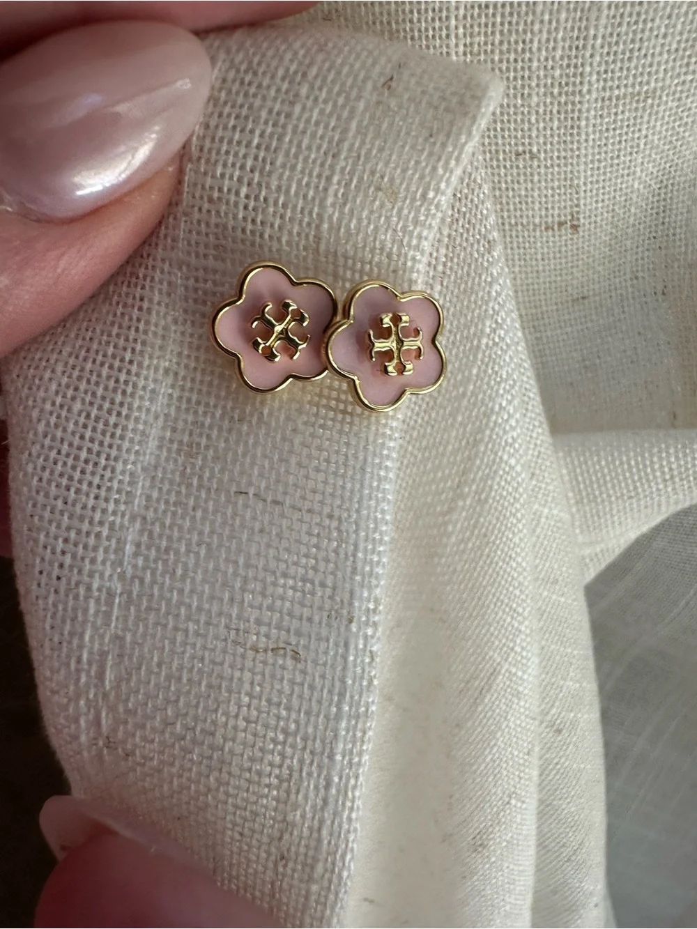 Tory Burch Floral Earrings
